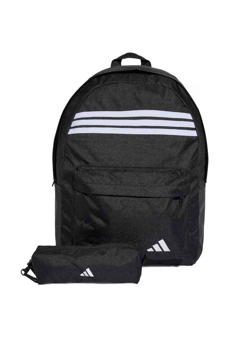 adidas Rucsac Classic Horizontal 3-Stripes New Logo - negru - 44x36x15 cm