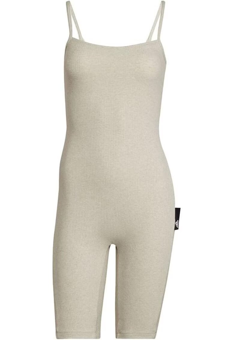 adidas Salopeta sport dama - bumbac reciclat - bej