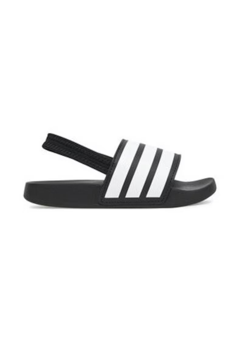 adidas Sandale cu logo si bareta elastica