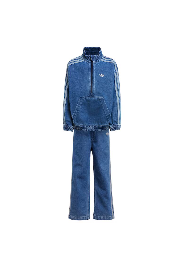 adidas Set de bluza si pantaloni din denim -