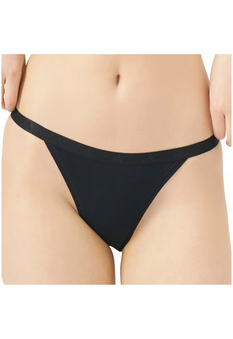 adidas Set de chiloti brazilieni Sport Active Essential - 3 perechi - Negru
