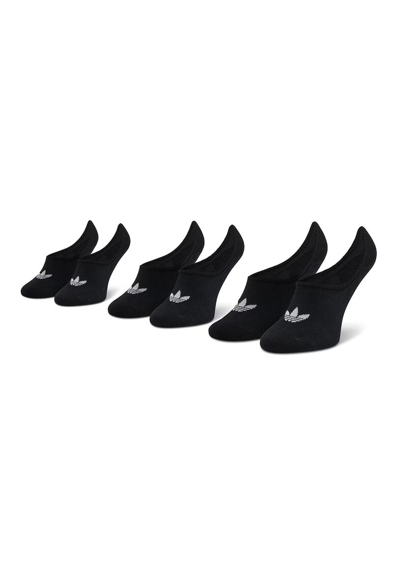 adidas Set de sosete no-show unisex - 3 perechi - Negru