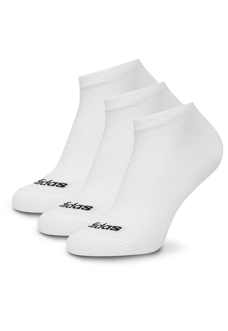 adidas Sosete sport unisex set 3 perechi - alb -