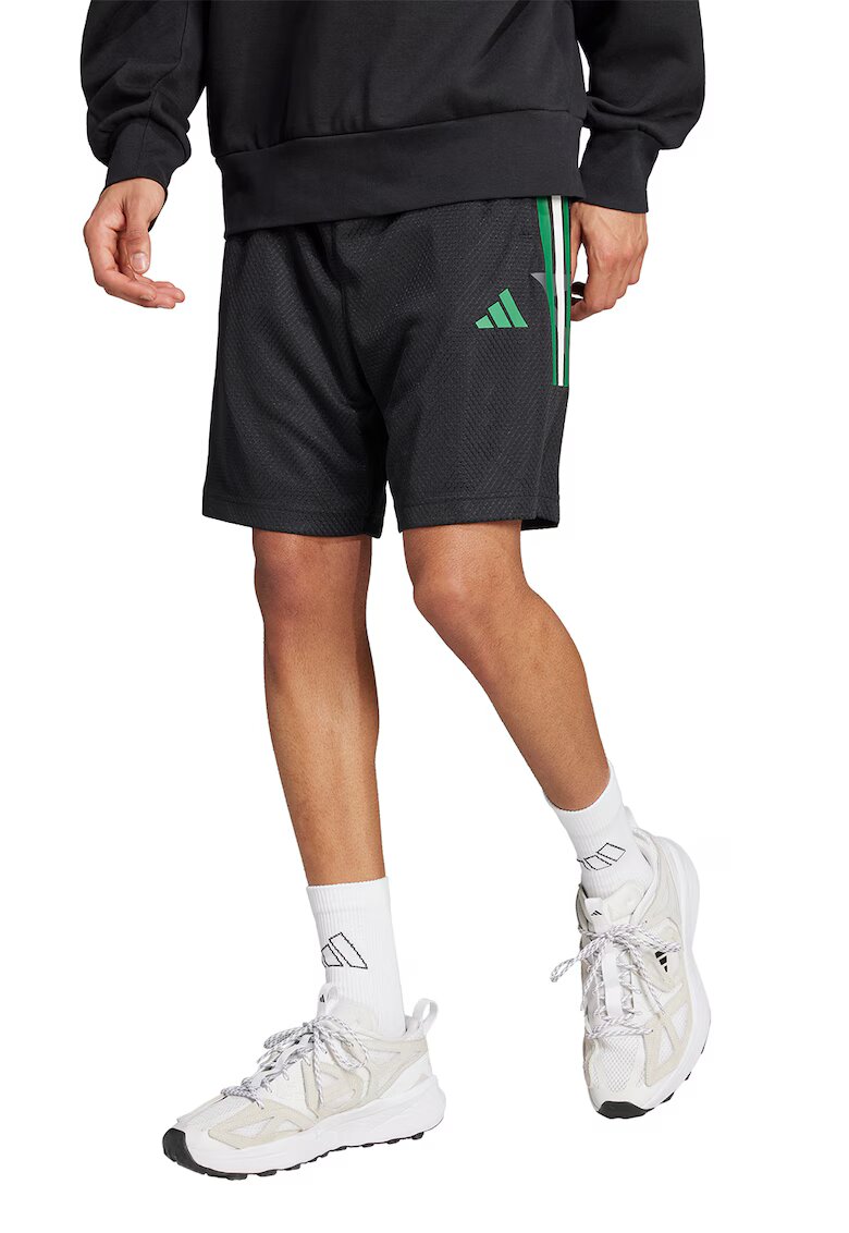 ADIDAS SPORTSWEAR Bermude cu talie ajustabila Tiro - Verde/Negru stins
