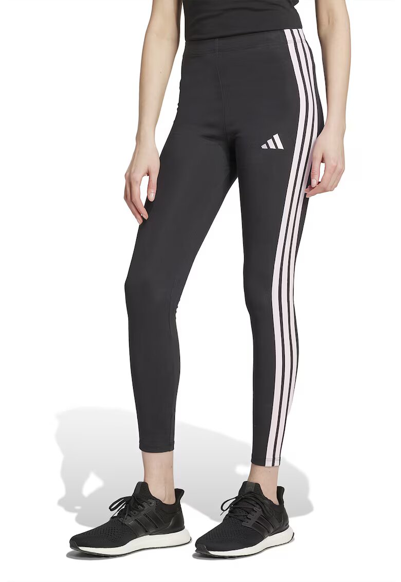 ADIDAS SPORTSWEAR Colanti cu imprimeu logo - Negru