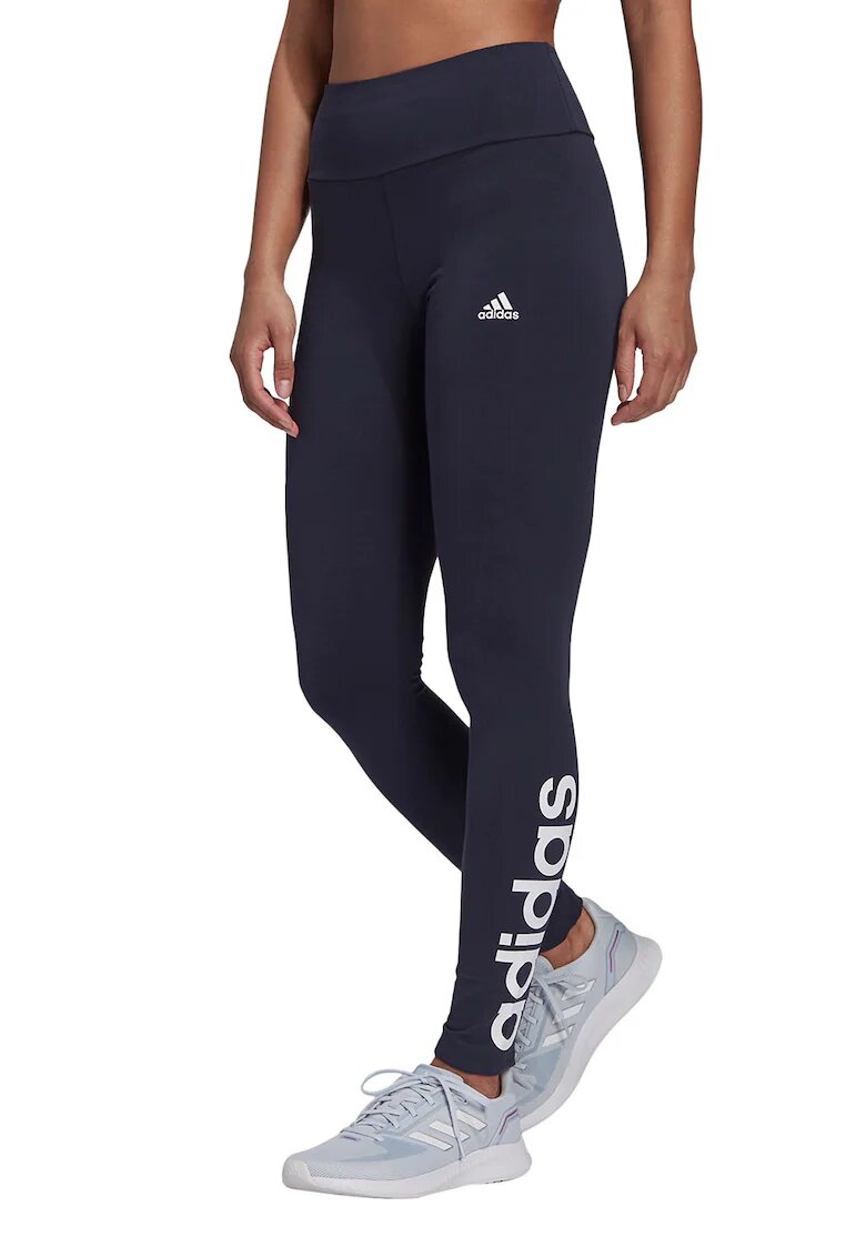 ADIDAS SPORTSWEAR Colanti cu talie inalta Essentials - Bleumarin