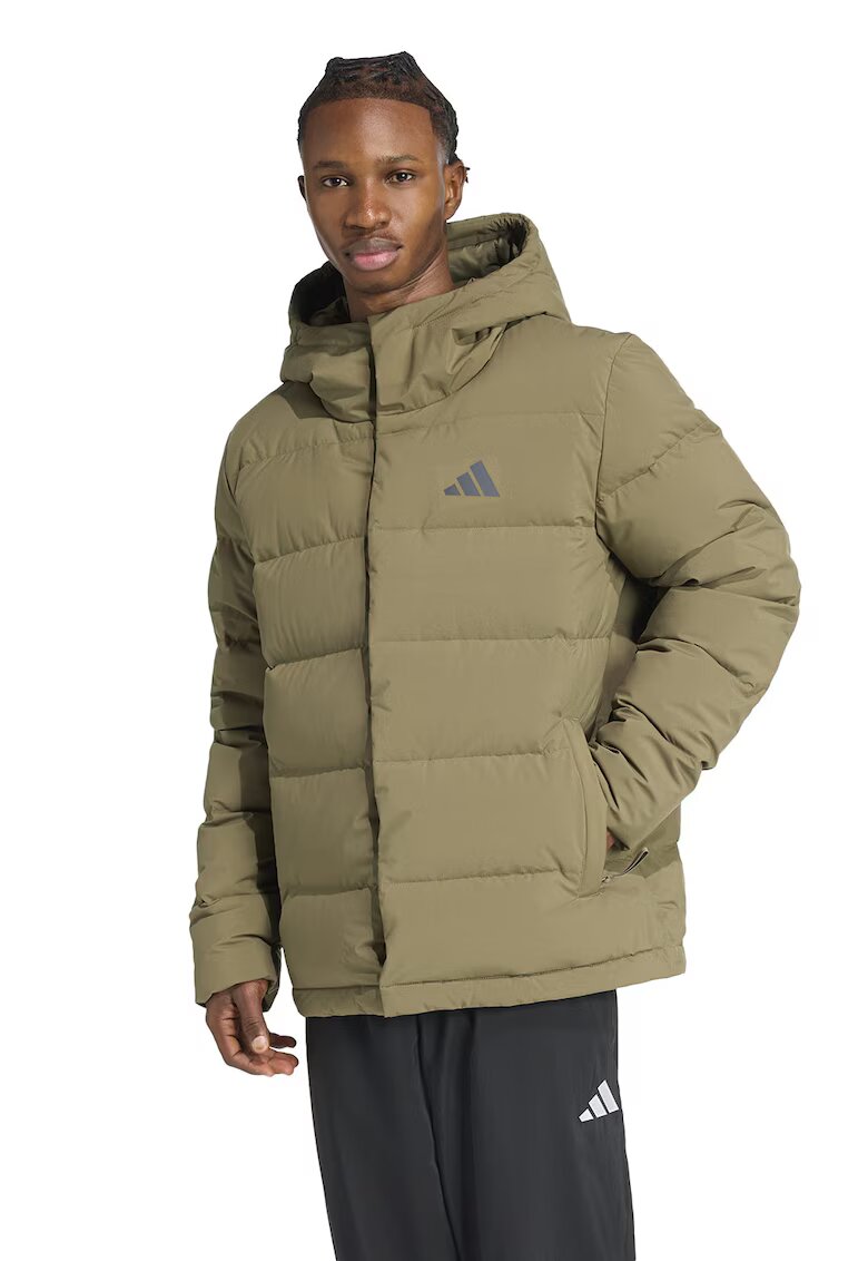 ADIDAS SPORTSWEAR Geaca cu gluga - Caramel