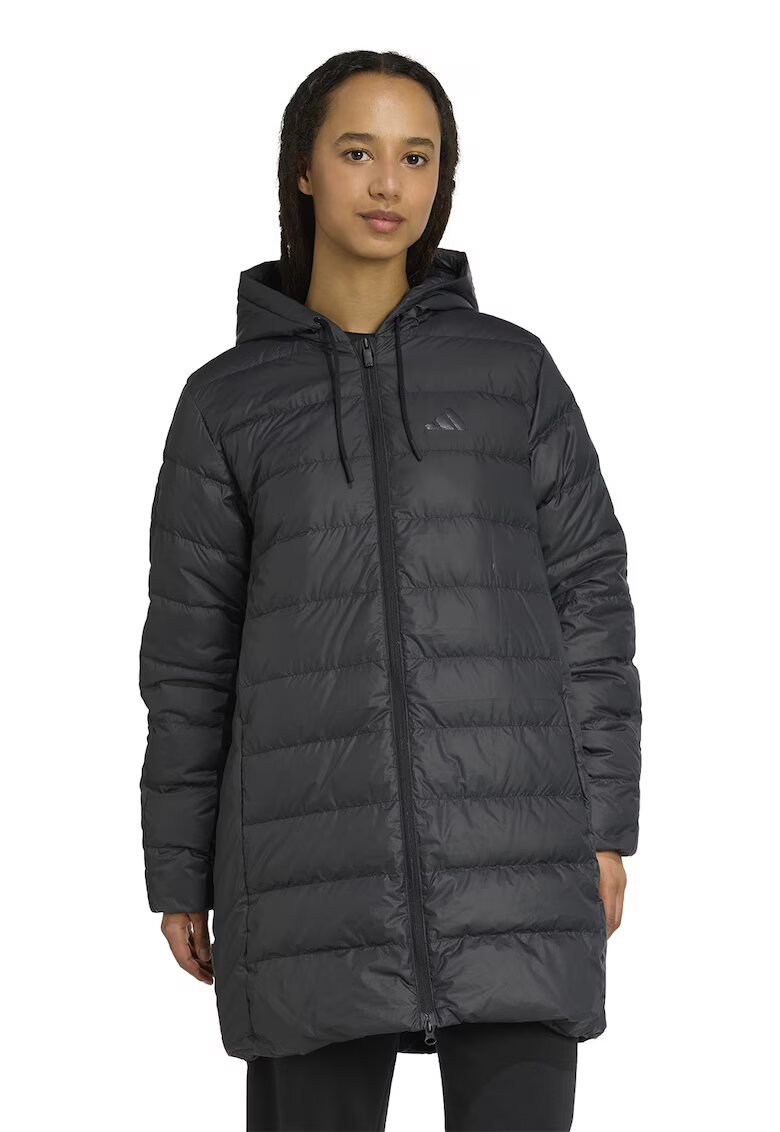 ADIDAS SPORTSWEAR Geaca cu umplutura de puf Essentials CLIMAWARM - Negru