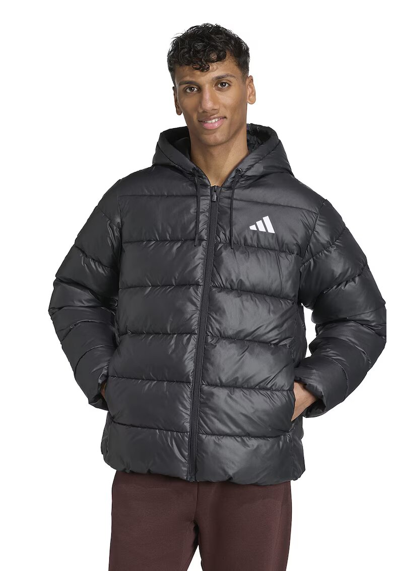 ADIDAS SPORTSWEAR Geaca cu vatelina si gluga - Negru