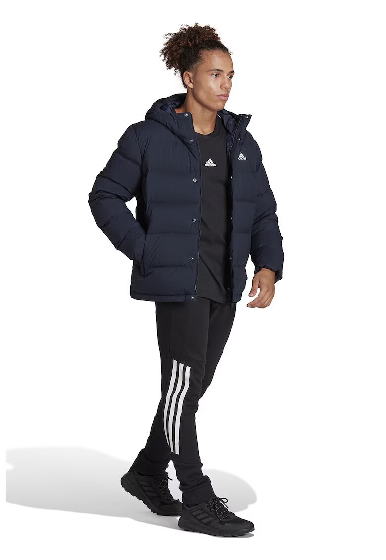 ADIDAS SPORTSWEAR Geaca rezistenta la apa cu umplutura de puf Helionic - Albastru ultramarin