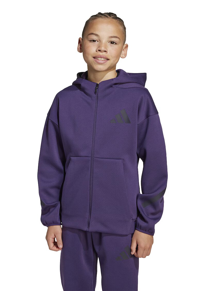 ADIDAS SPORTSWEAR Hanorac cu fermoar Z.N.E. - Violet aubergine