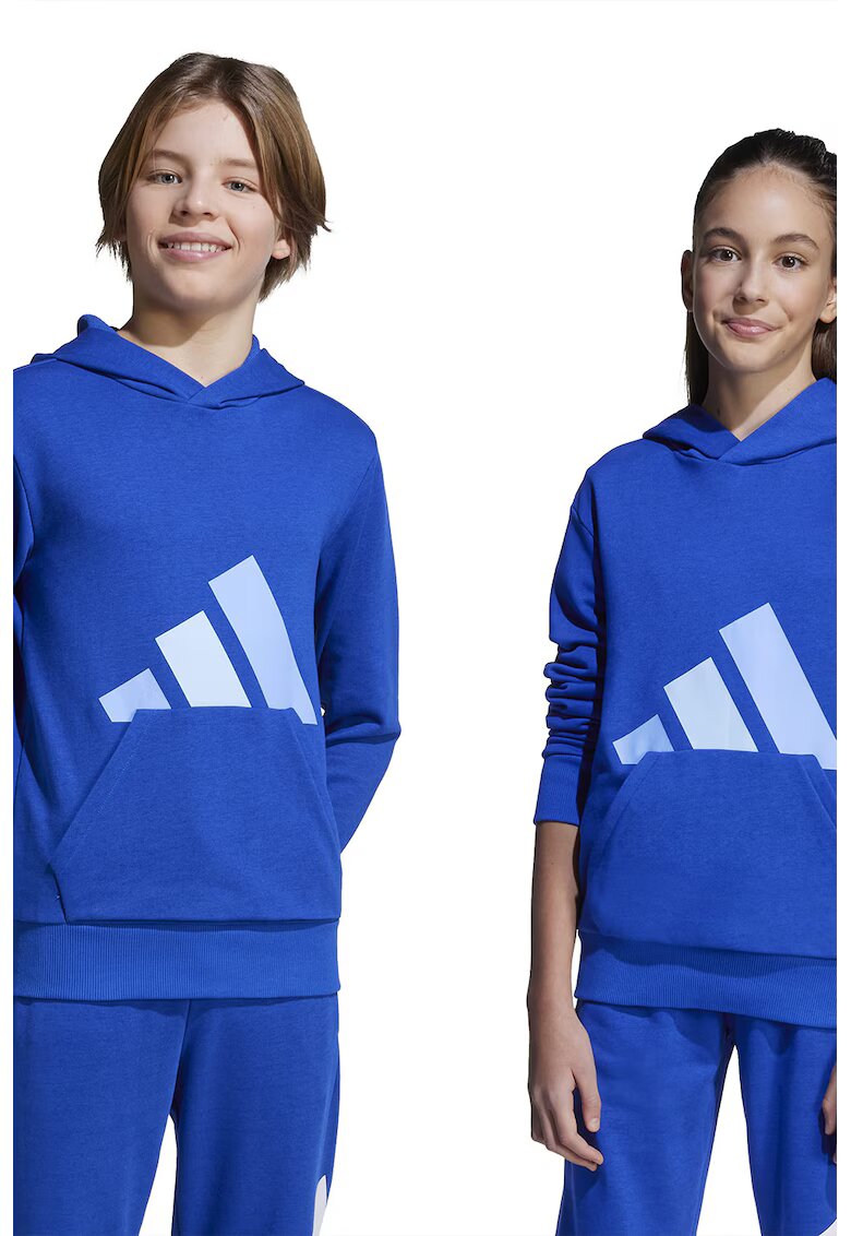ADIDAS SPORTSWEAR Hanorac cu imprimeu logo - Albastru royal
