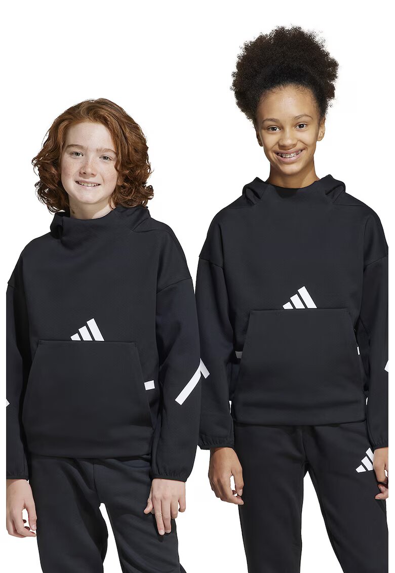 ADIDAS SPORTSWEAR Hanorac cu maneci cazute Z.N.E - Alb/Negru