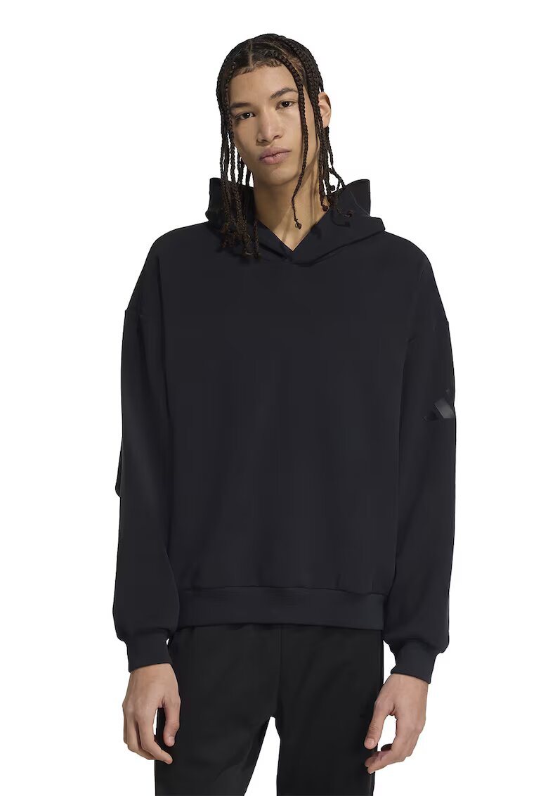 ADIDAS SPORTSWEAR Hanorac din amestec de modal Soft Lux - Negru