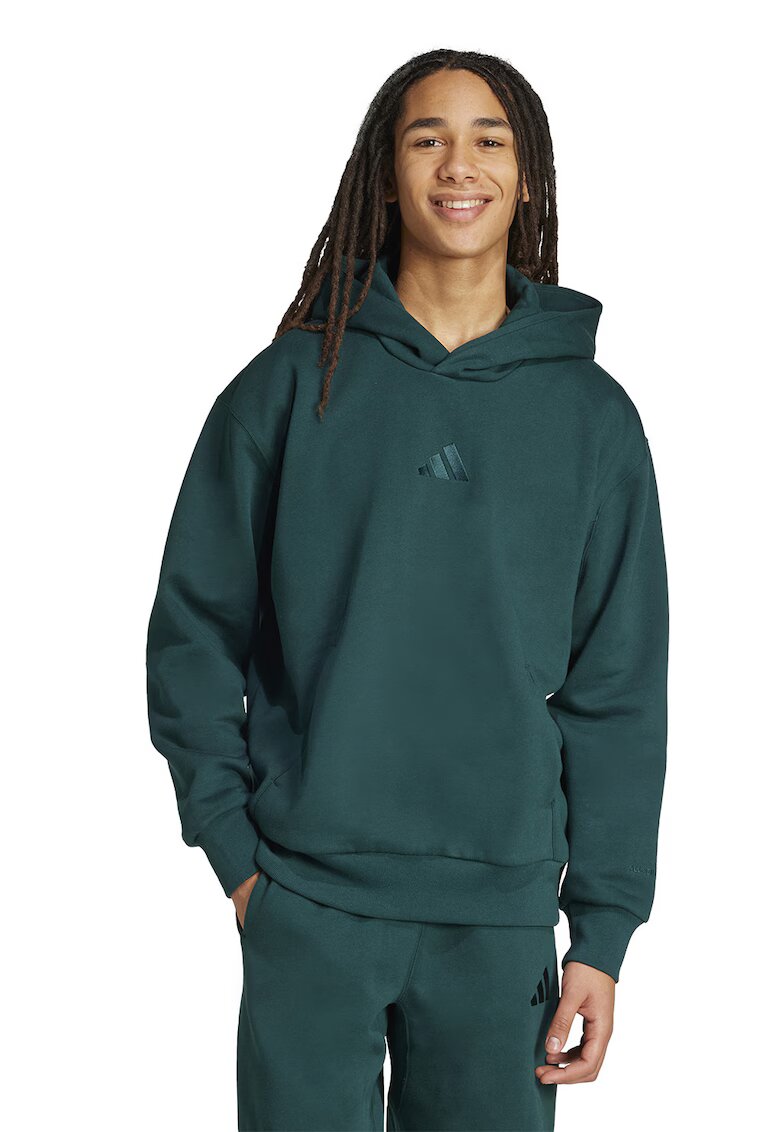 ADIDAS SPORTSWEAR Hanorac lejer cu buzunar kangaroo All SZN - Verde englez