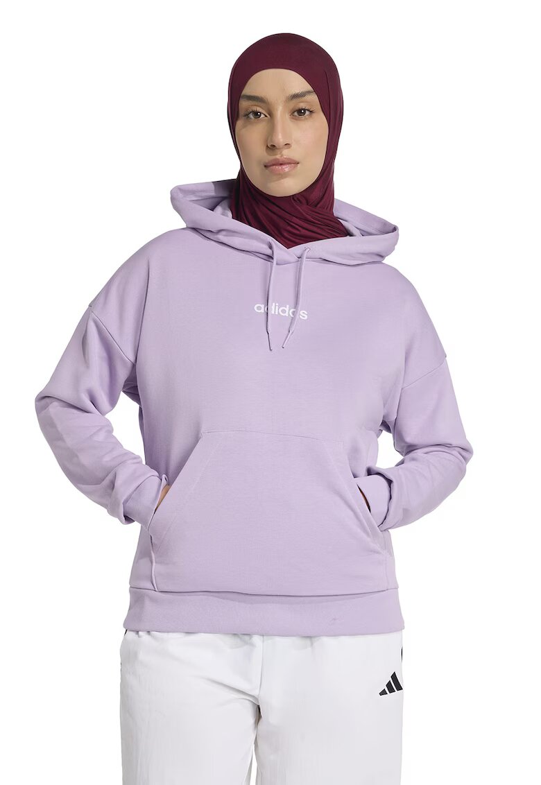 ADIDAS SPORTSWEAR Hanorac regular fit cu logo - Alb/Lila