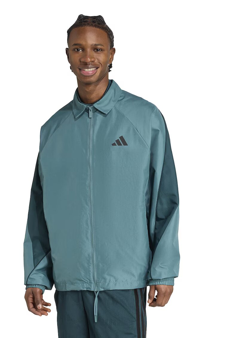 ADIDAS SPORTSWEAR Jacheta lejera cu fermoar - Verde aquamarin/Verde persan