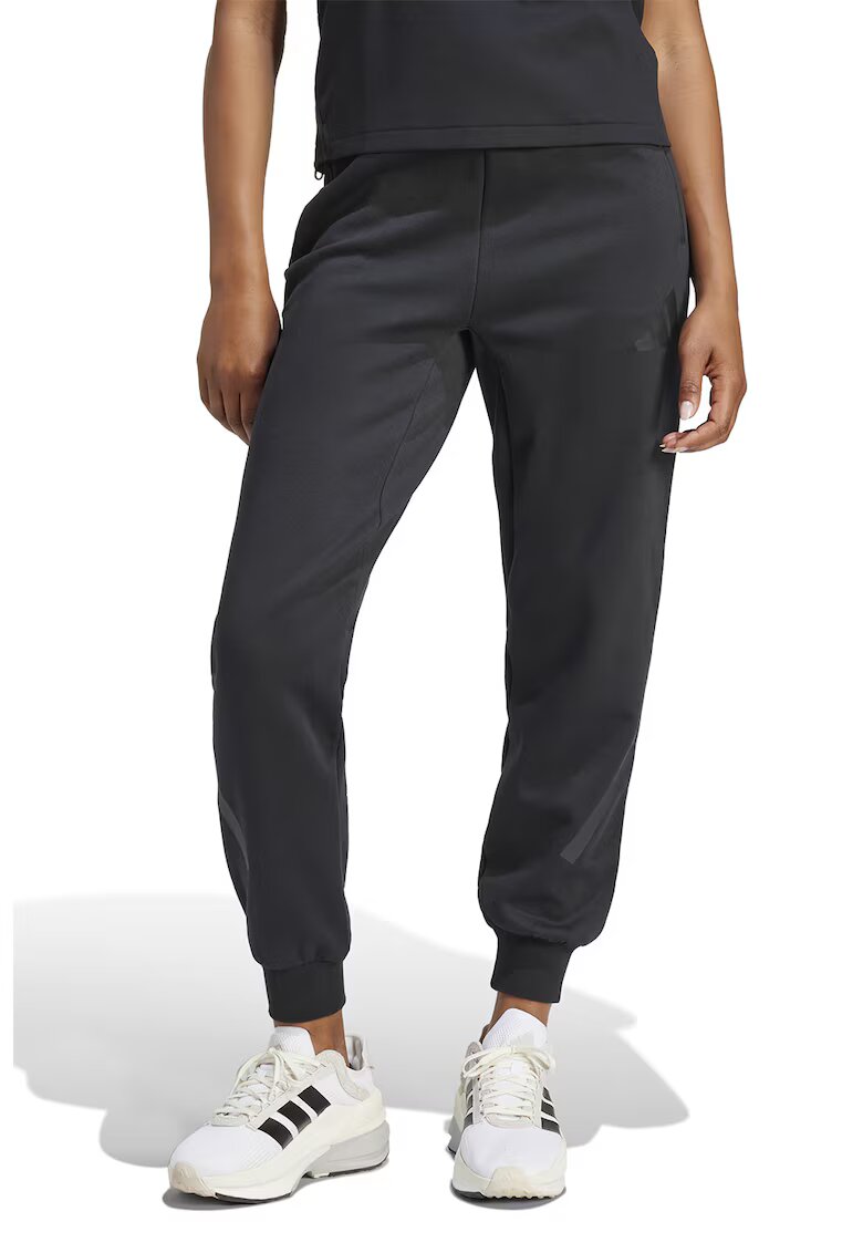 ADIDAS SPORTSWEAR Pantaloni de trening cu buzunare cu fermoar Z.N.E. - Negru