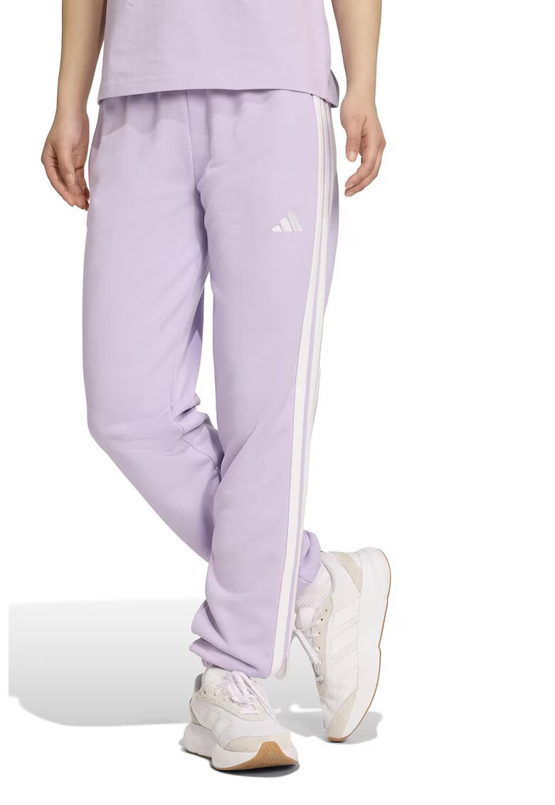 ADIDAS SPORTSWEAR Pantaloni de trening cu buzunare laterale Essentials - Alb/Lila