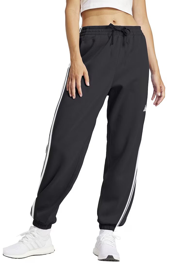 ADIDAS SPORTSWEAR Pantaloni de trening cu buzunare laterale Essentials - Negru