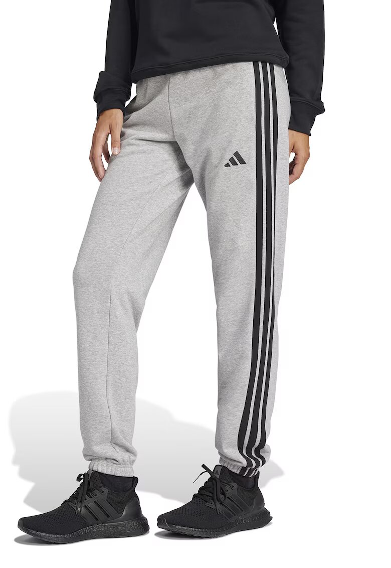 ADIDAS SPORTSWEAR Pantaloni de trening cu buzunare laterale Essentials - Negru/Gri deschis
