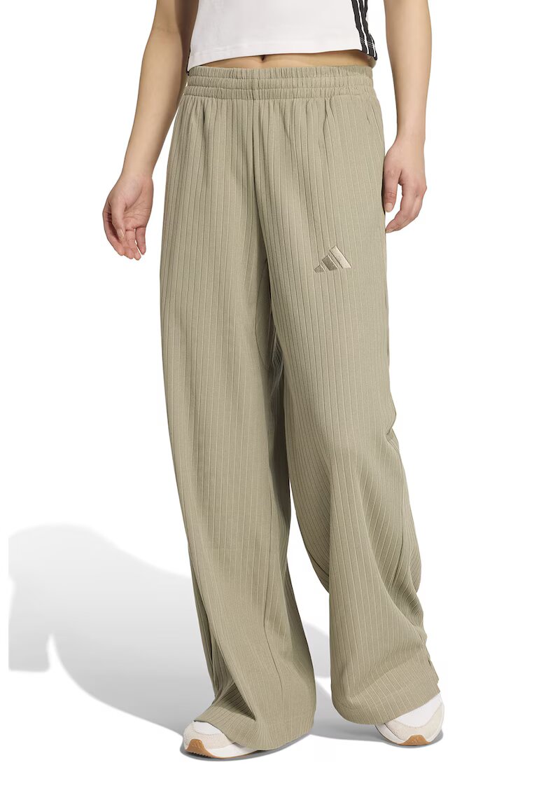ADIDAS SPORTSWEAR Pantaloni de trening cu croiala ampla - Maro nisip