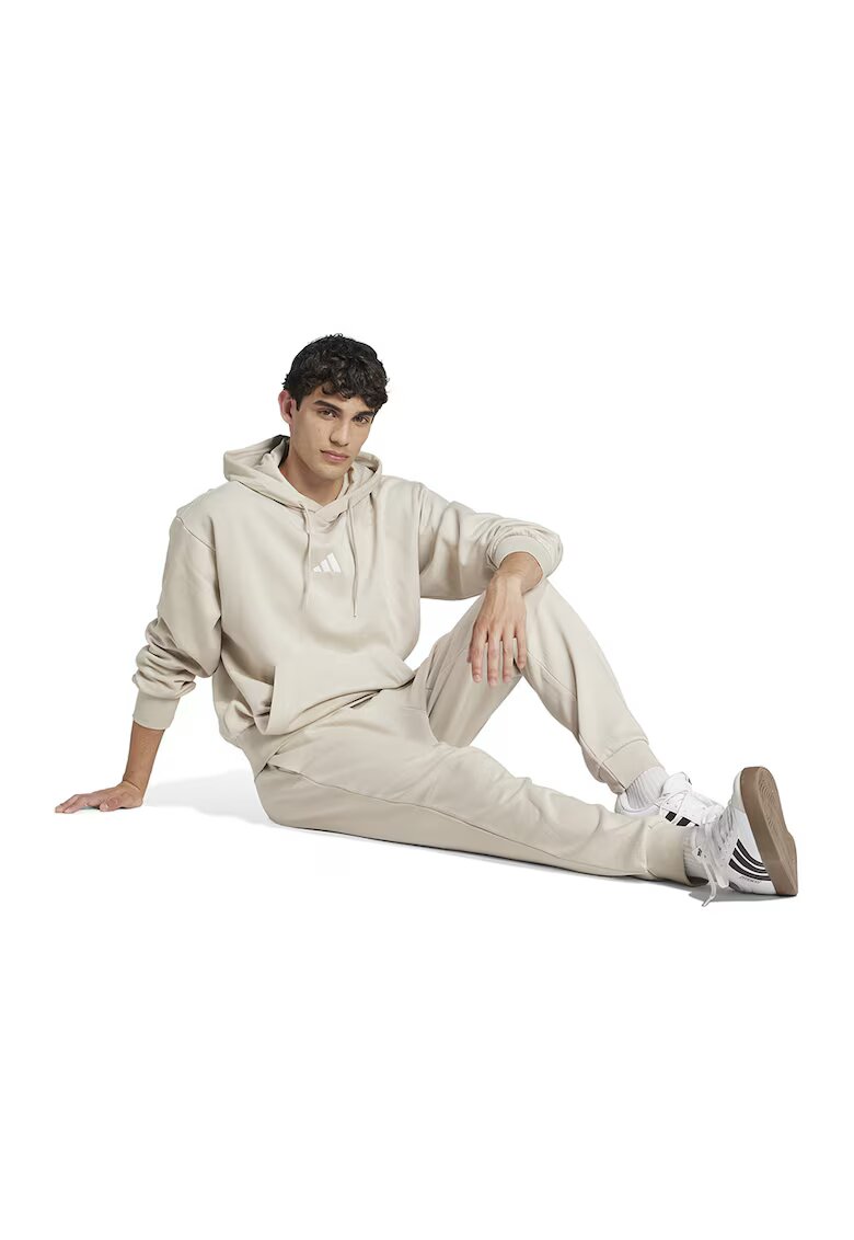 ADIDAS SPORTSWEAR Pantaloni de trening cu snur in talie si croiala conica FeelCozy - Bej deschis