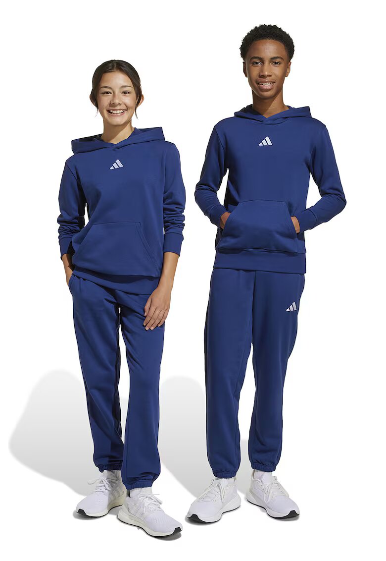 ADIDAS SPORTSWEAR Pantaloni de trening cu talie ajustabila Essentials - Alb/Albastru inchis