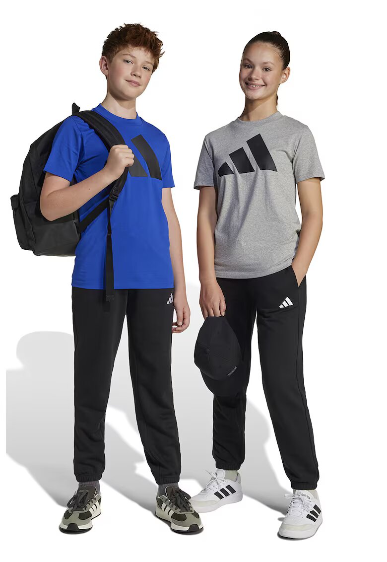 ADIDAS SPORTSWEAR Pantaloni de trening cu talie ajustabila Essentials - Alb/Negru