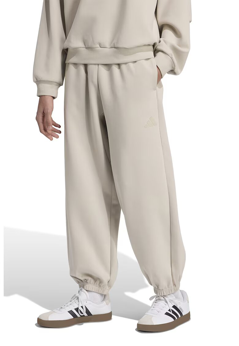 ADIDAS SPORTSWEAR Pantaloni de trening din amestec de modal cu snururi - Bej deschis