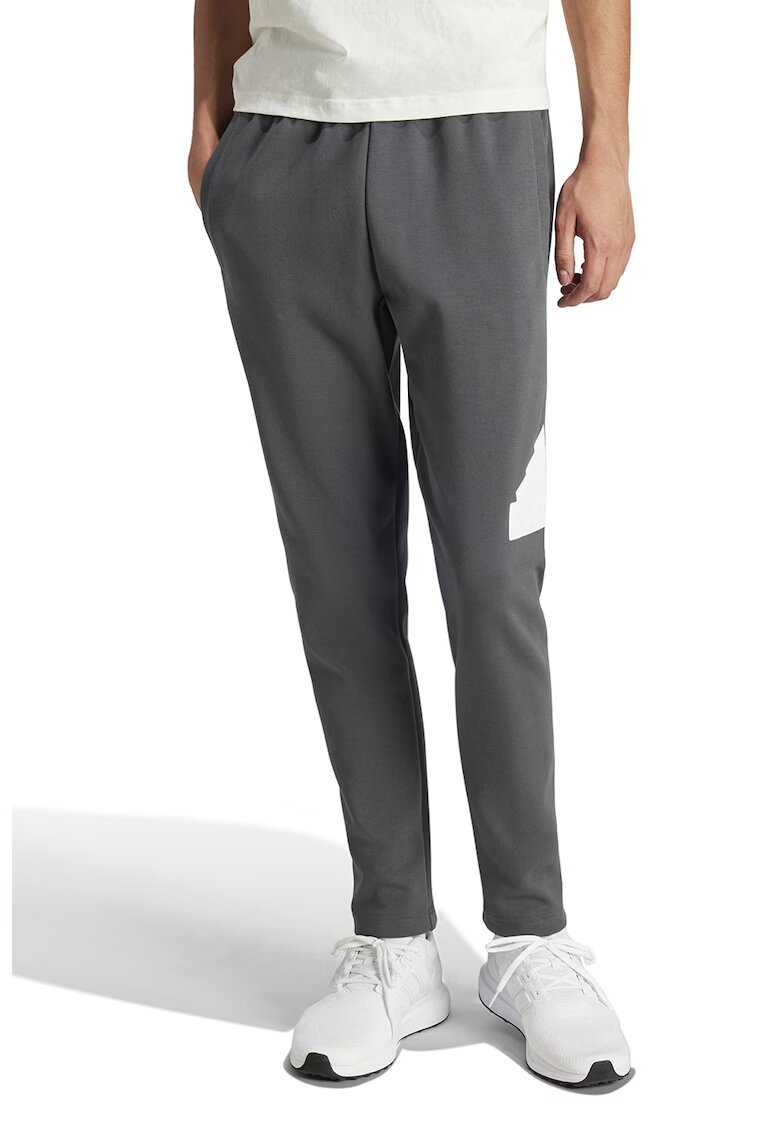 ADIDAS SPORTSWEAR Pantaloni de trening Future Icons Badge of Sport - Gri inchis
