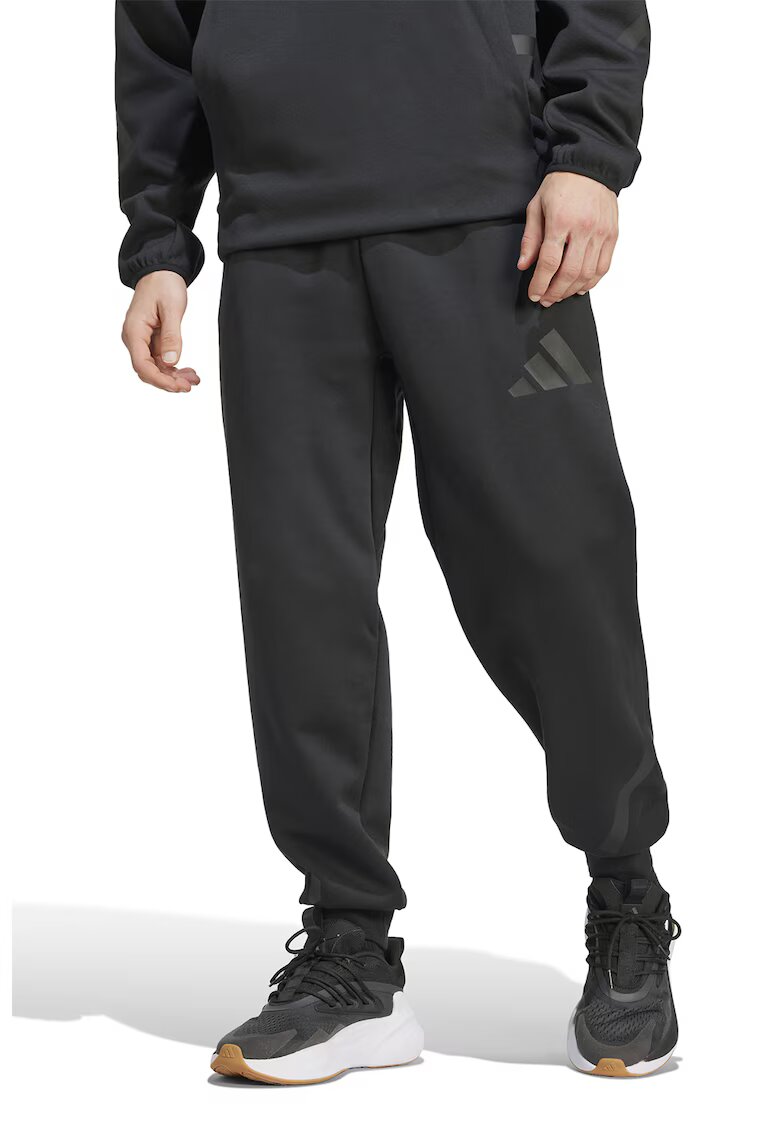 ADIDAS SPORTSWEAR Pantaloni de trening relaxed fit cu snur Z.N.E. - Negru