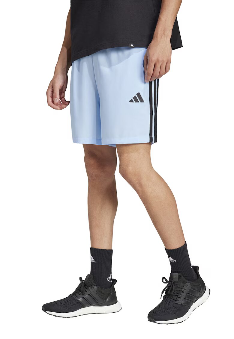 ADIDAS SPORTSWEAR Pantaloni scurti cu benzi laterale cu logo Chelsea - Albastru pastel/Negru
