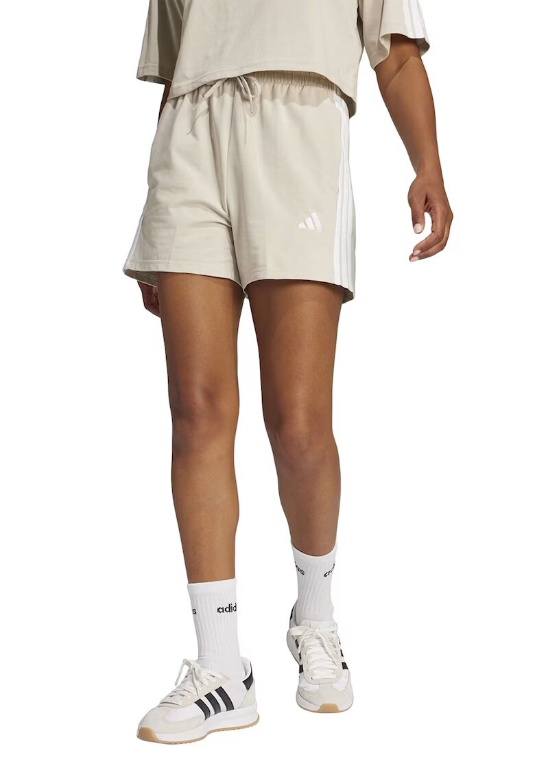 ADIDAS SPORTSWEAR Pantaloni scurti cu buzunare laterale si snur - Verde pal