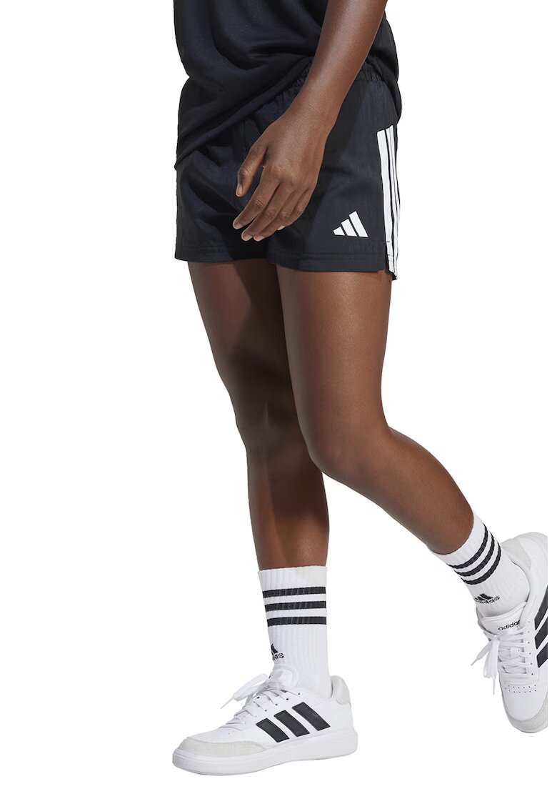 ADIDAS SPORTSWEAR Pantaloni scurti cu logo - Alb/Negru