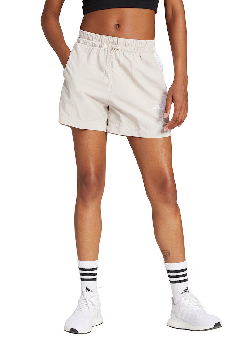 ADIDAS SPORTSWEAR Pantaloni scurti cu talie ajustabila - Alb murdar
