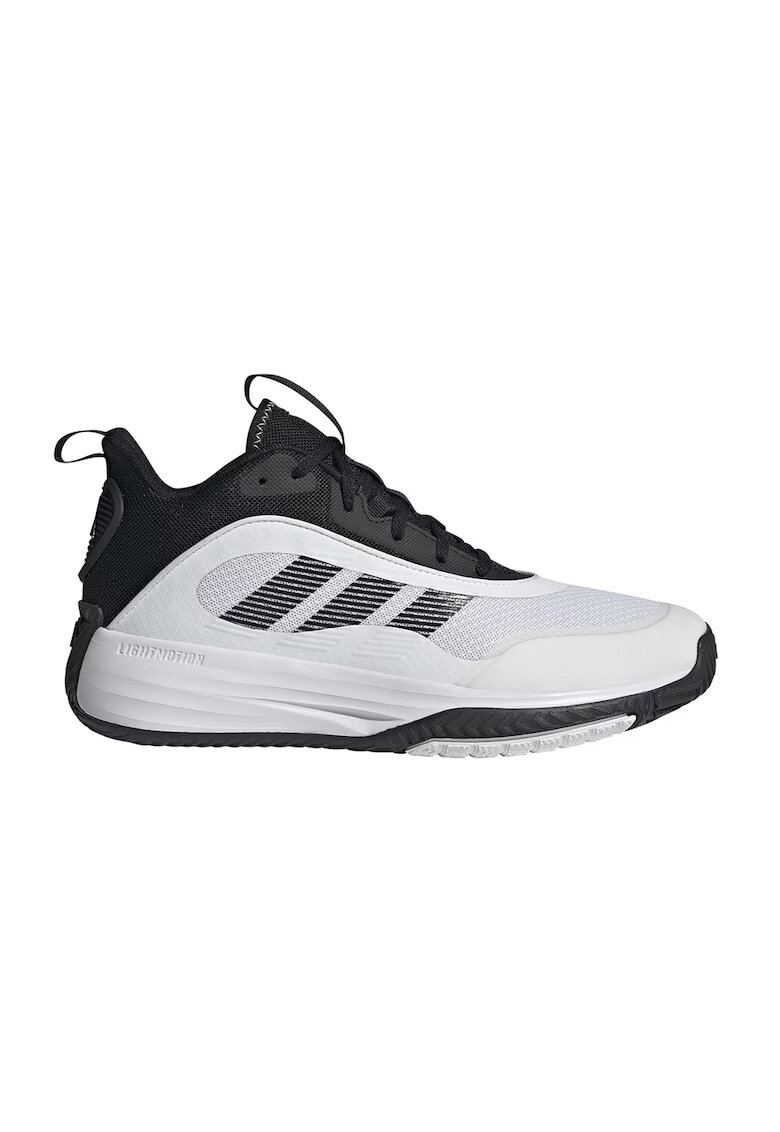 ADIDAS SPORTSWEAR Pantofi cu insertii sintetice pentru baschet Own The Game - Alb/Negru