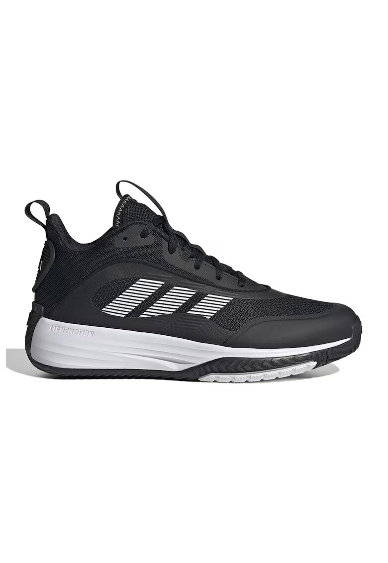 ADIDAS SPORTSWEAR Pantofi cu insertii sintetice pentru baschet Own The Game - Alb/Negru stins