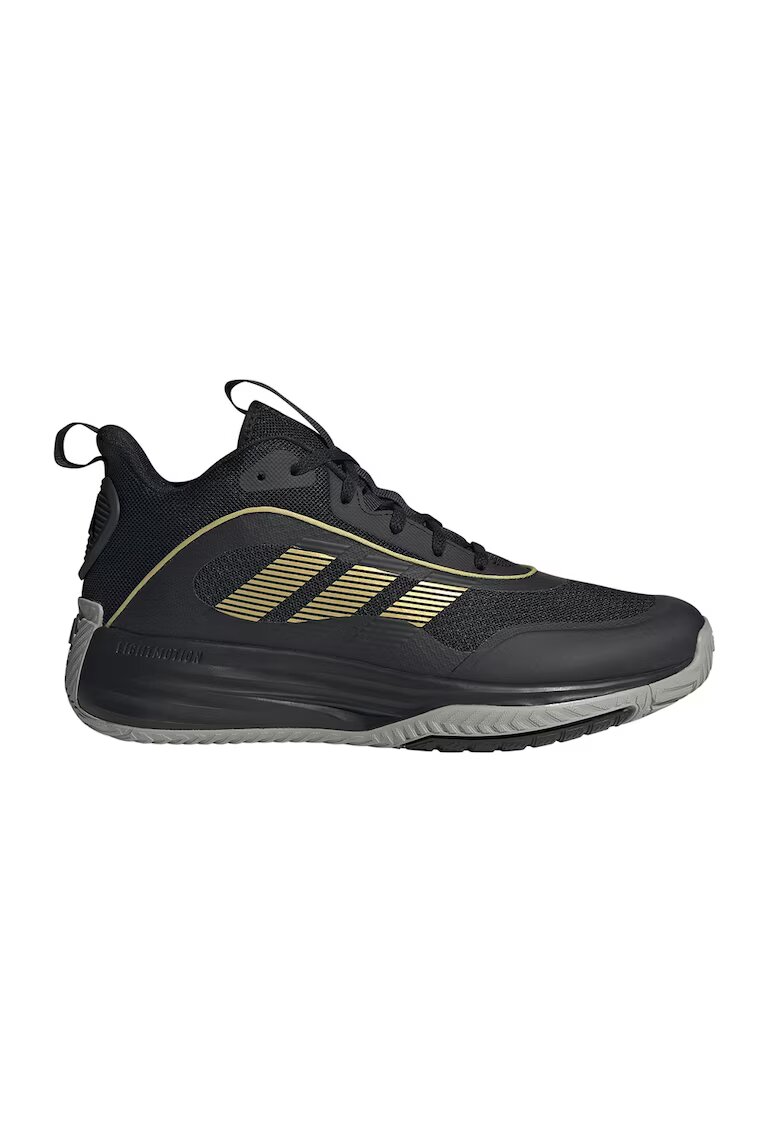 ADIDAS SPORTSWEAR Pantofi cu insertii sintetice pentru baschet Own The Game - Auriu/Negru
