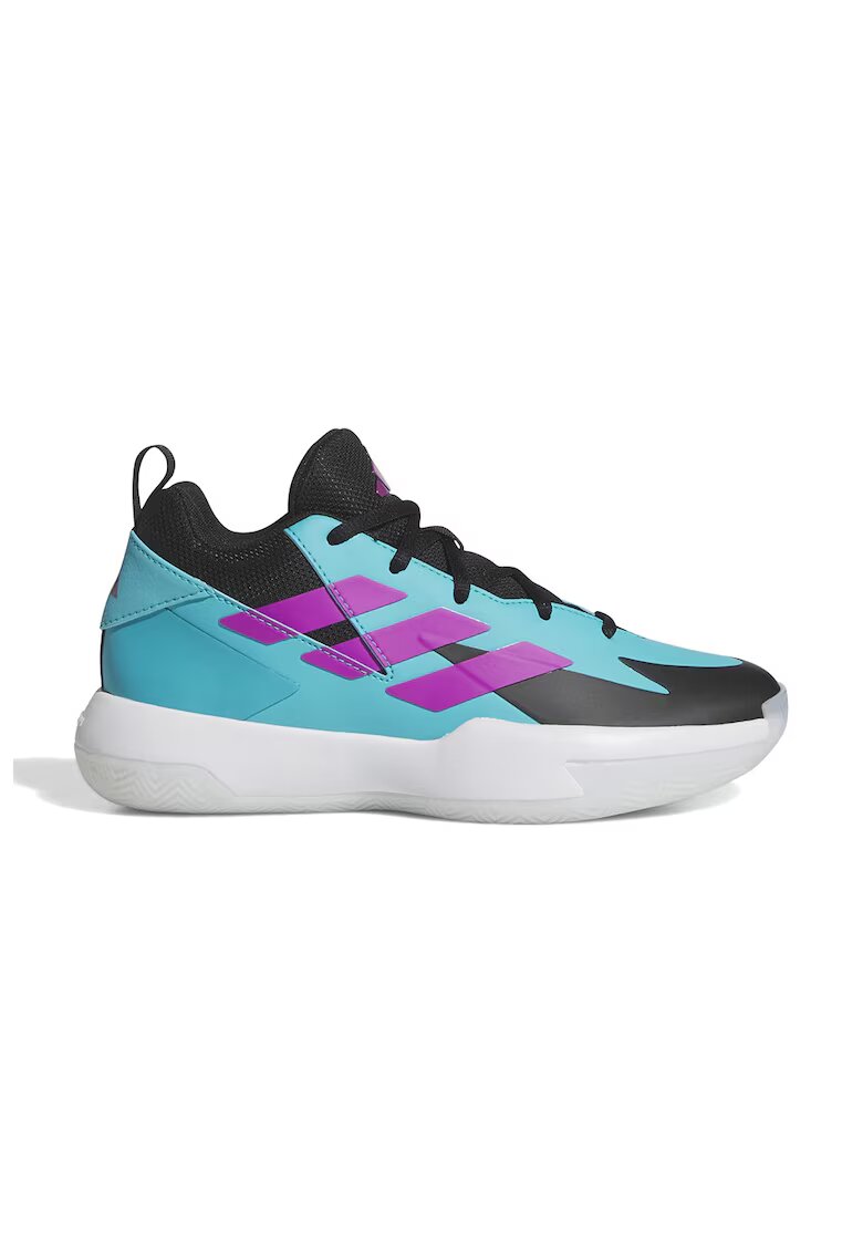 ADIDAS SPORTSWEAR Pantofi mid-cut Cross Em Up pentru baschet - Negru/Violet deschis/Turcoaz