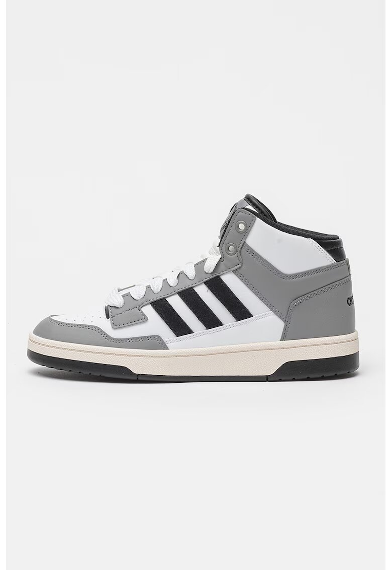 ADIDAS SPORTSWEAR Pantofi mid-high pentru baschet Rapid Court - Alb/Negru/Gri