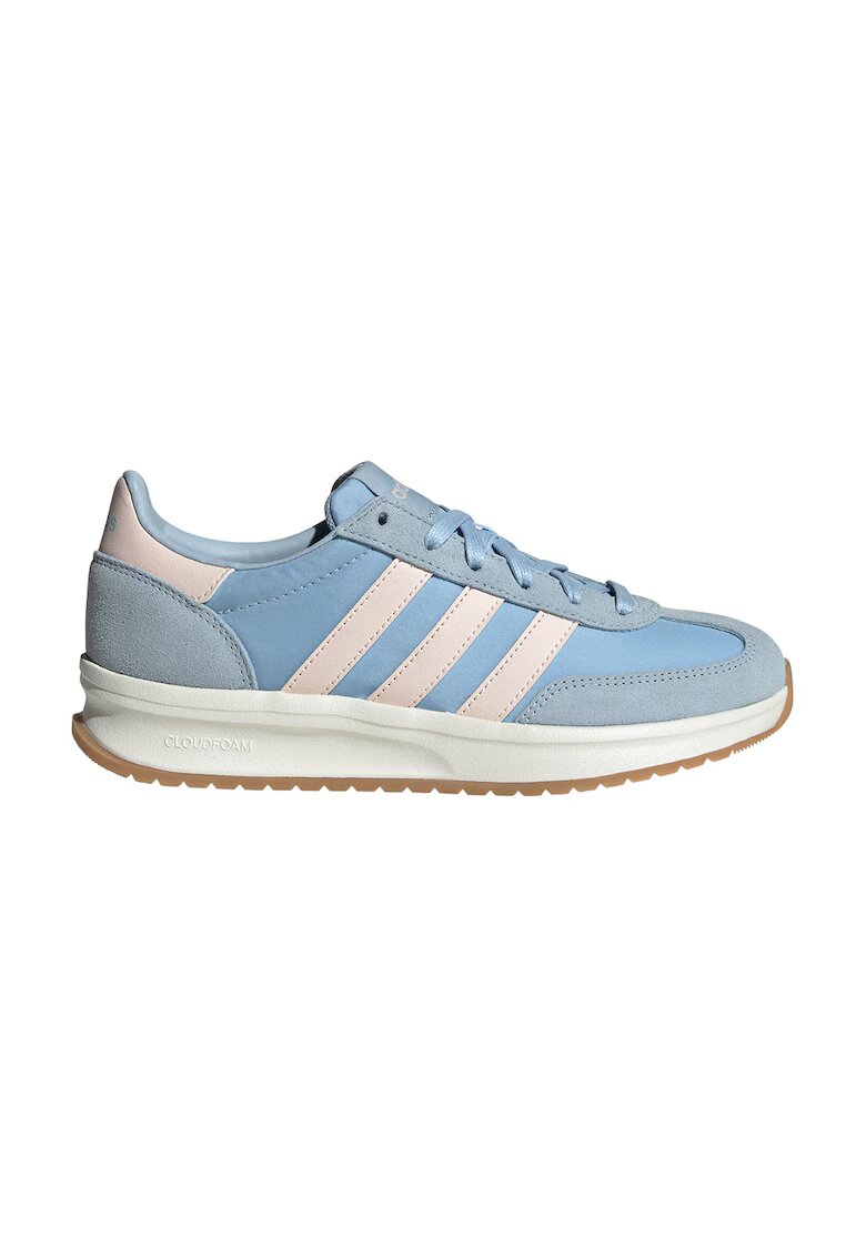 ADIDAS SPORTSWEAR Pantofi sport 70s 2.0 cu piele intoarsa Run - Albastru prafuit/Roz pastel/Alb murdar