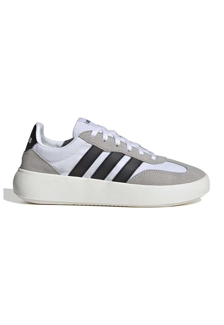 ADIDAS SPORTSWEAR Pantofi sport Barreda Decode cu detalii din piele intoarsa - Alb/Grej