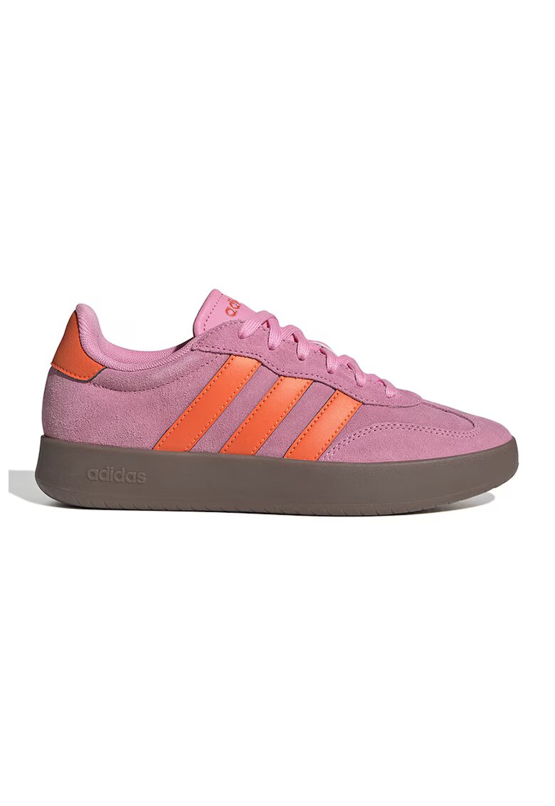 ADIDAS SPORTSWEAR Pantofi sport Barreda din piele intoarsa cu aplicatie logo din material sintetic - Portocaliu/Roz