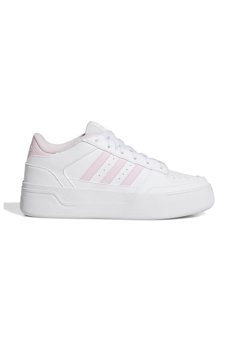 ADIDAS SPORTSWEAR Pantofi sport Break Star flatform de piele ecologica - Alb optic/Roz pal