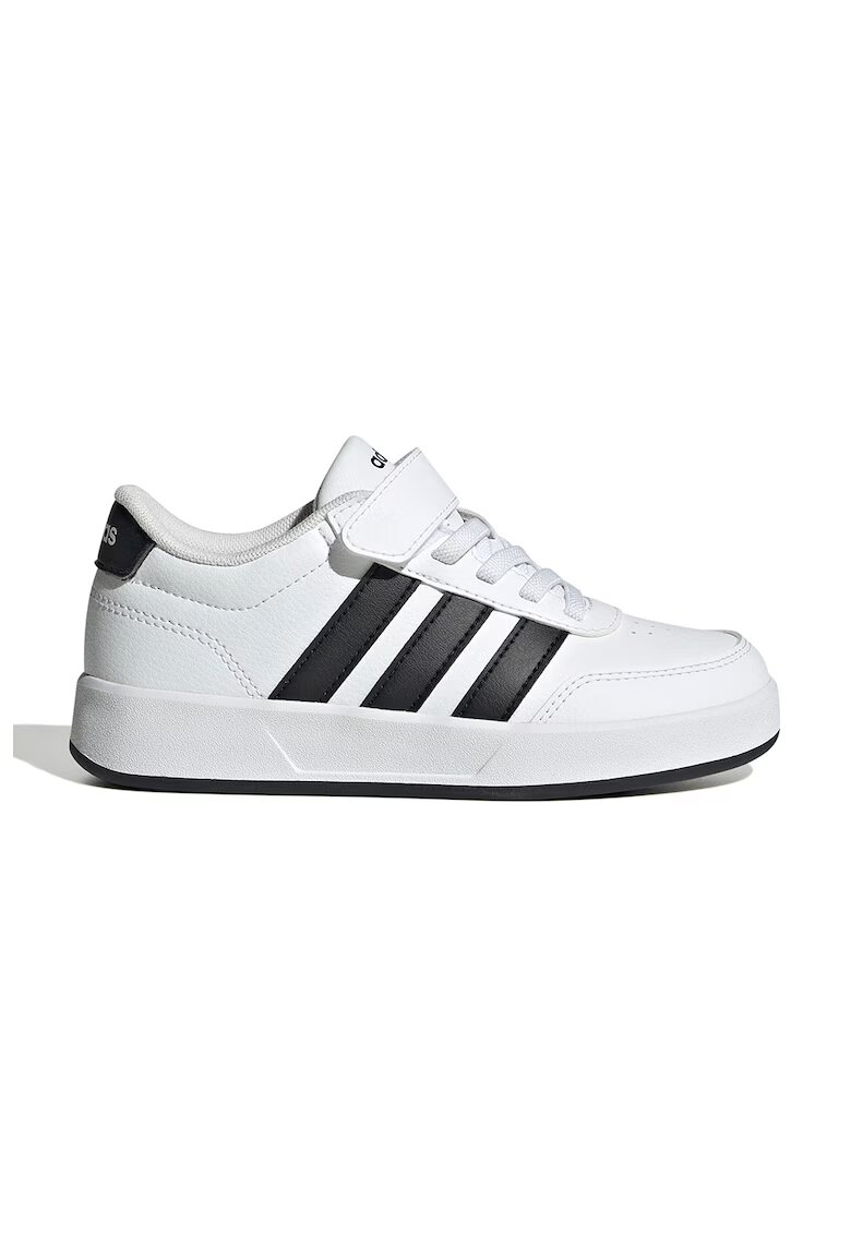 ADIDAS SPORTSWEAR Pantofi sport BreakNet 3.0 cu velcro - Negru/Alb optic