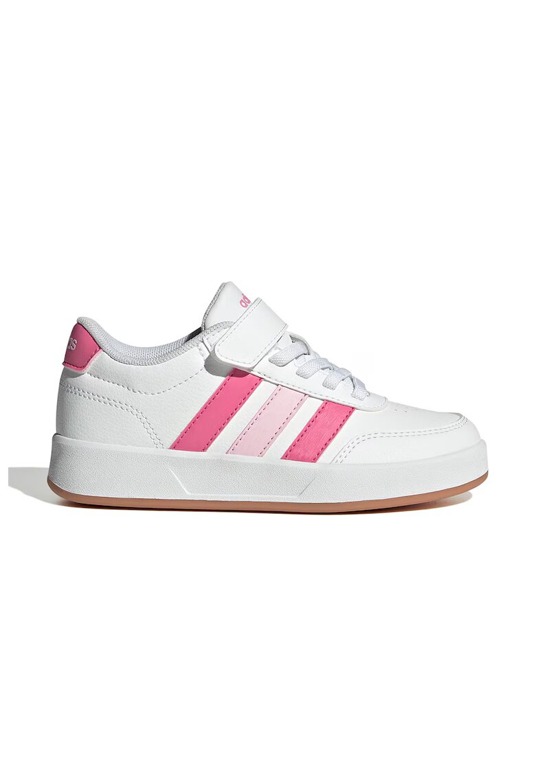 ADIDAS SPORTSWEAR Pantofi sport BreakNet 3.0 cu velcro - Roz deschis/Alb optic