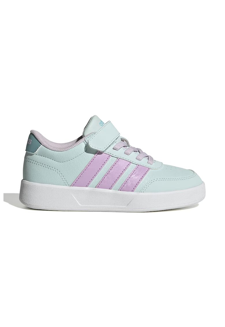 ADIDAS SPORTSWEAR Pantofi sport Breaknet Sleek de piele ecologica cu velcro - Lila/Verde menta