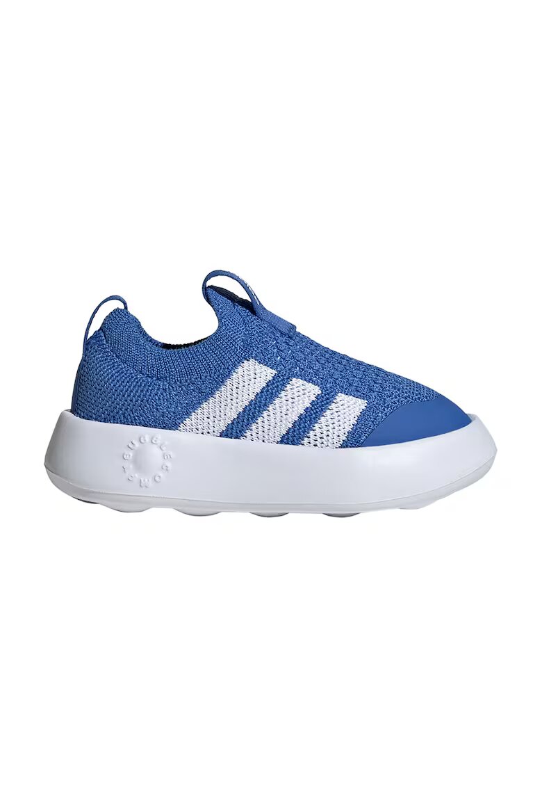 ADIDAS SPORTSWEAR Pantofi sport BubbleComfy slip-on din material textil - Alb/Turcoaz