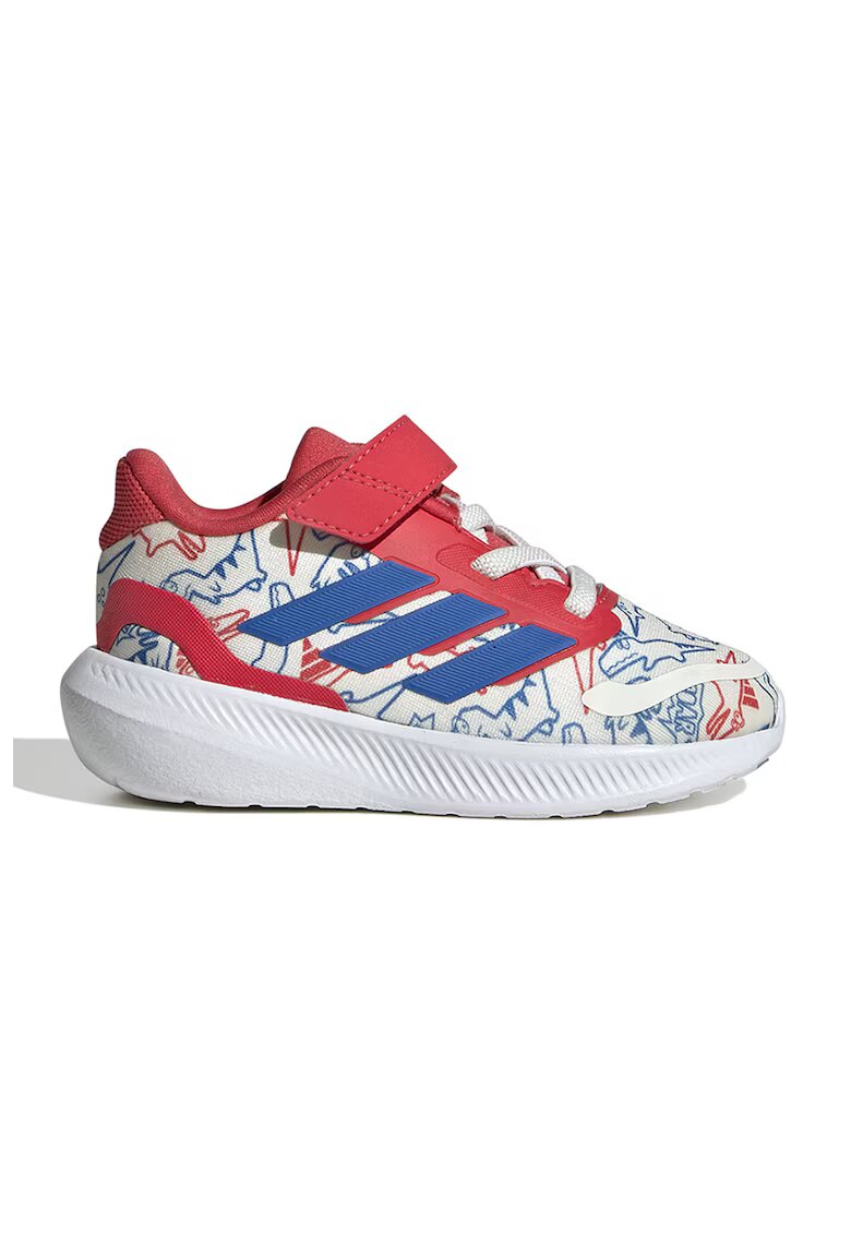 ADIDAS SPORTSWEAR Pantofi sport cu imprimeu si garnituri de material sintetic Runfalcon - Rosu/Albastru royal/Alb murdar